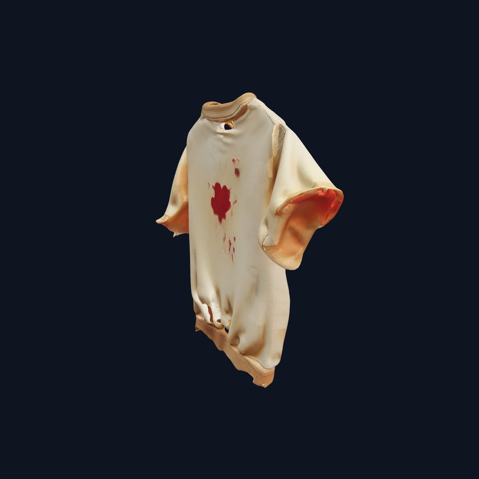 Distressed TShirt Model Pack with Textures and Details